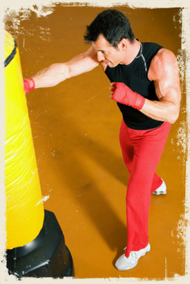 Male Kickboxer Picture